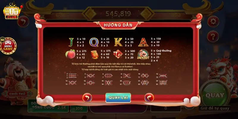 Hệ số thưởng của game