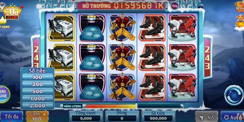Chức năng đặc biệt trong game Nổ Hũ Phá Băng