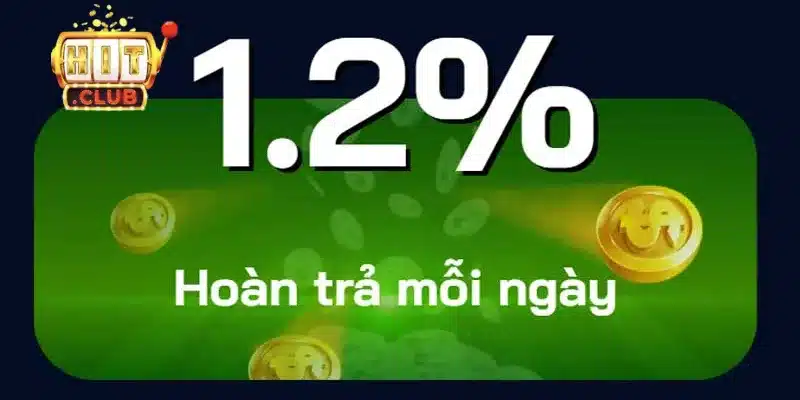 Hoàn trả tiền cược mỗi ngày