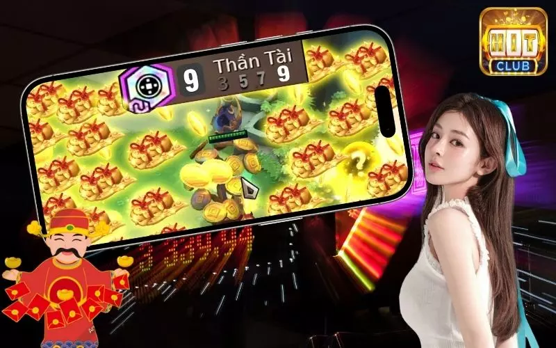 Hit club tích hợp nhiều tính năng nhận Jackpot hiện đại