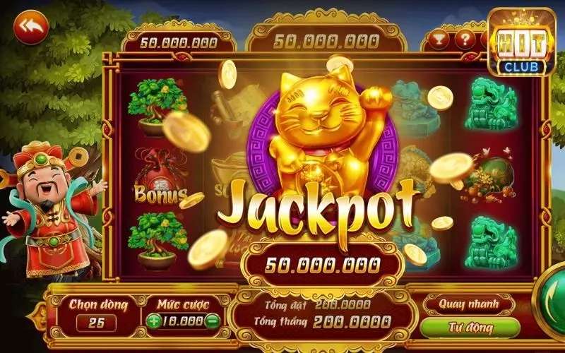 Luật chơi game nhận quà từ thần tài nổ hũ