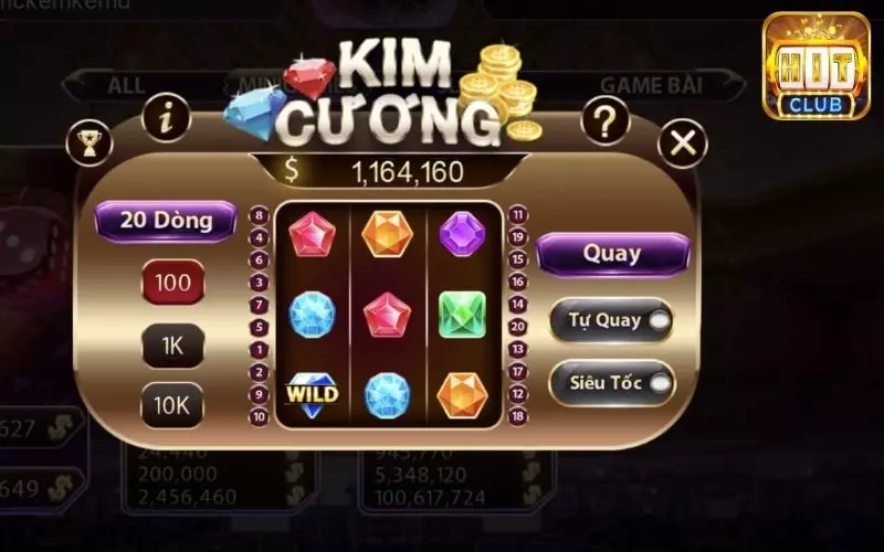 Luật chơi slotgame Diamond mới nhất 2025